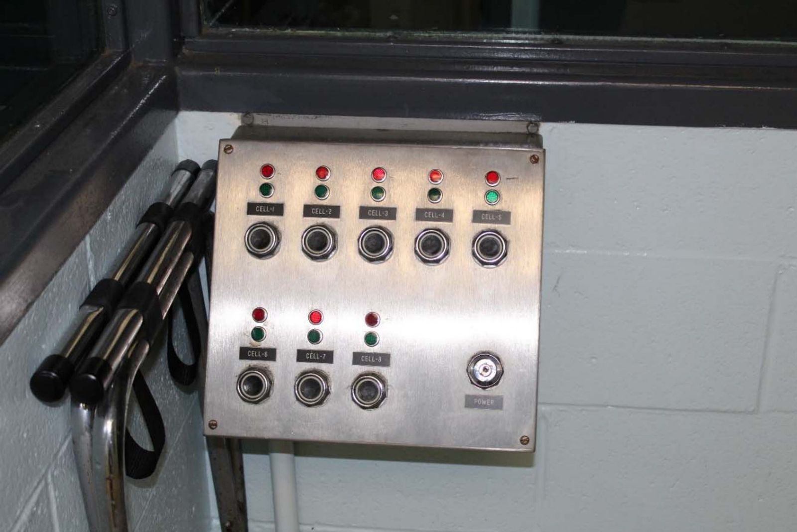 D Block cell door controls.